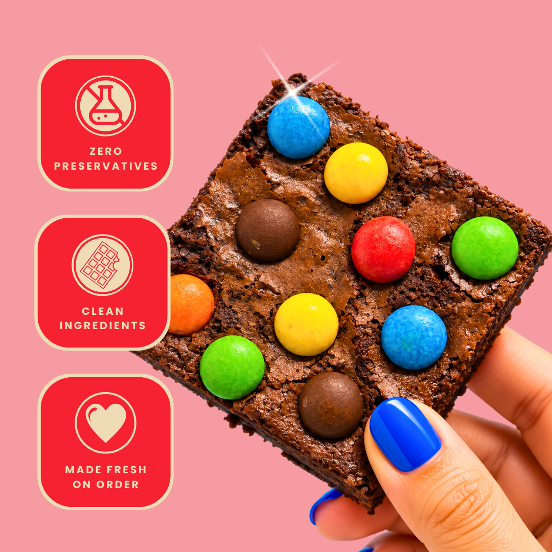 M&M's Brownies - Mini Bites Brownie Darling