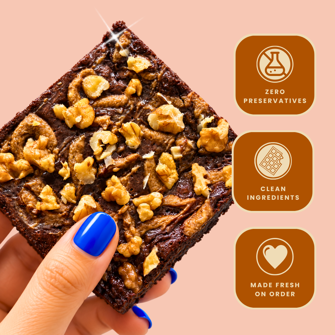 Coffee Walnuts - Mini Bites Brownie Darling