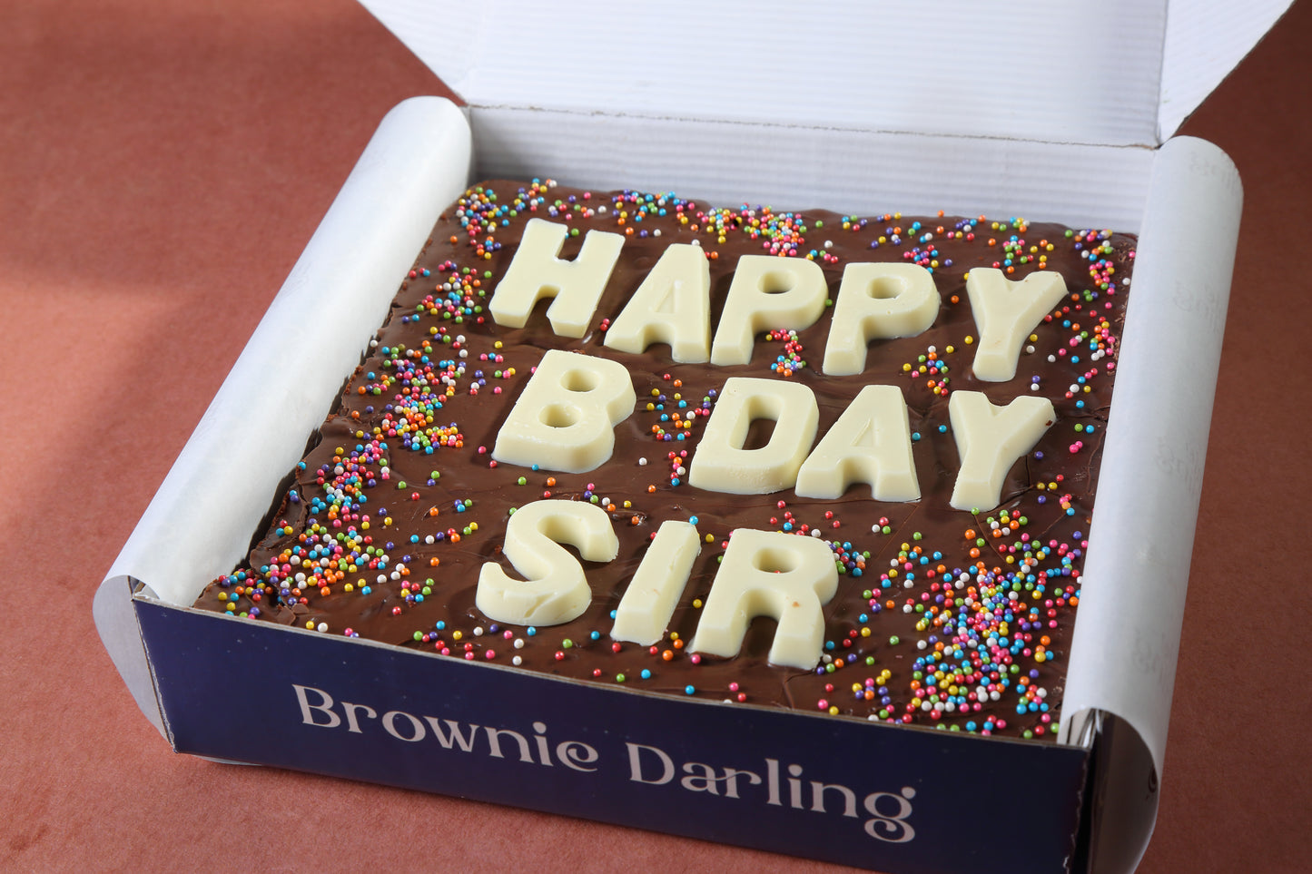 Custom Message Brownies