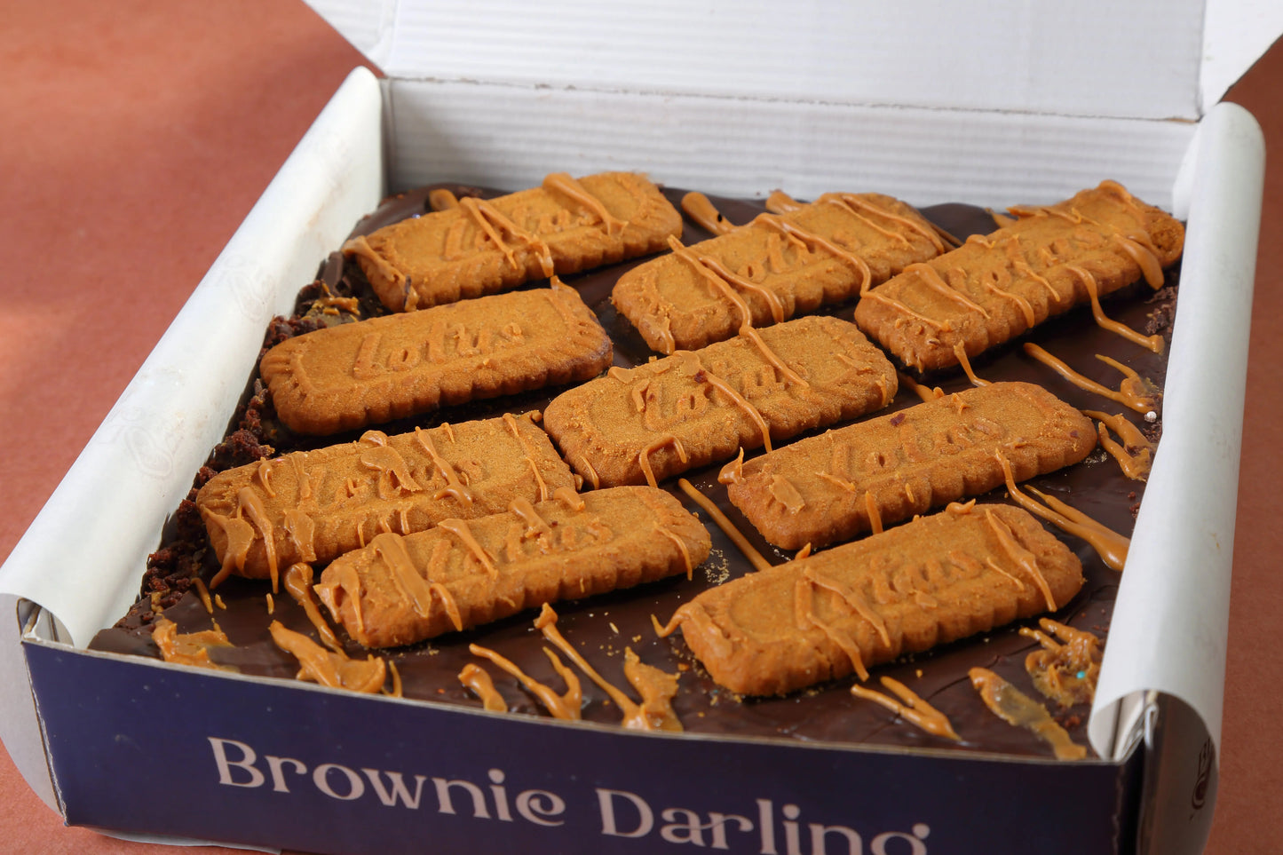 Biscoff Brownies - Slab Brownie Darling