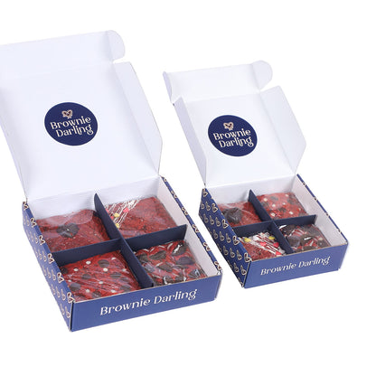 Love Brownies : Red-Velvet Brownie Gift Pack Brownie Darling