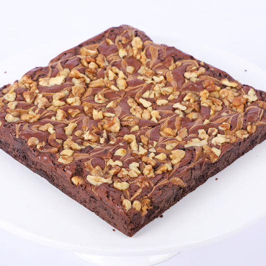 Coffee Walnuts - Slab Brownie Darling