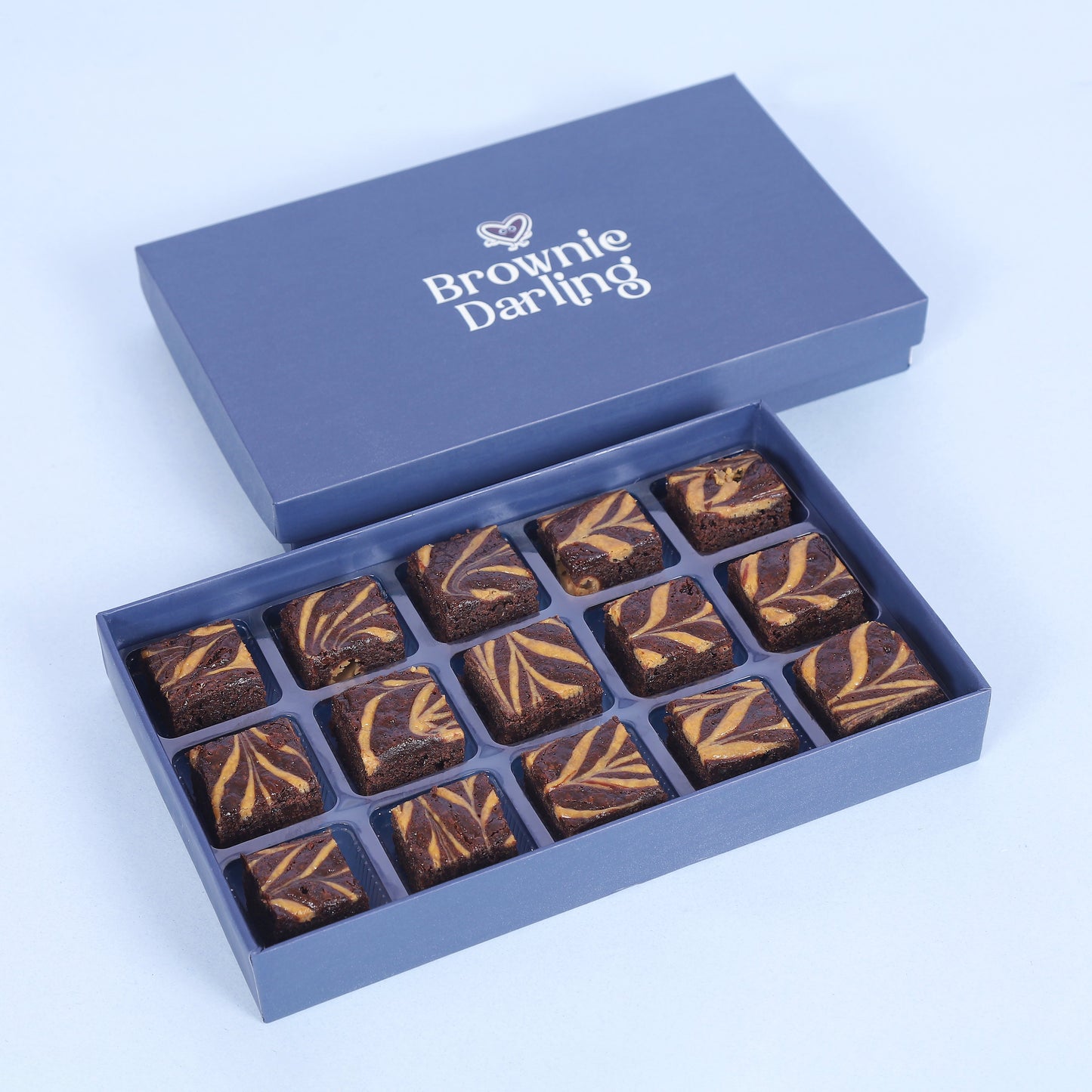 Coffee Cheesecake Brownies - Mini Bites Brownie Darling