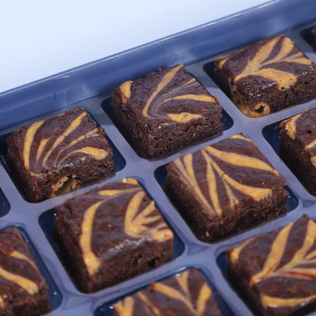 Coffee Cheesecake Brownies - Mini Bites Brownie Darling