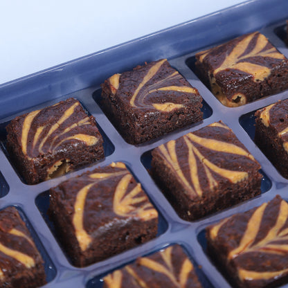 Coffee Cheesecake Brownies - Mini Bites Brownie Darling