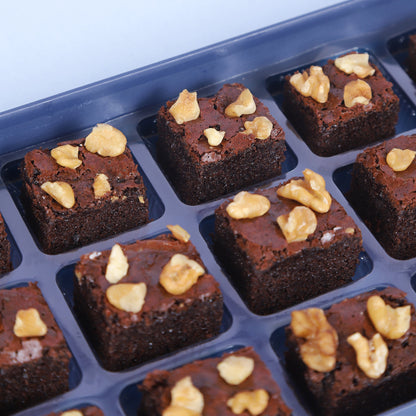 Walnuts Belgian Chocolate Brownie - Mini Bites Brownie Darling