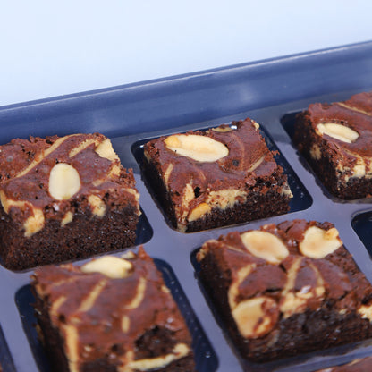 Peanut Butter Brownies - Mini Bites Brownie Darling