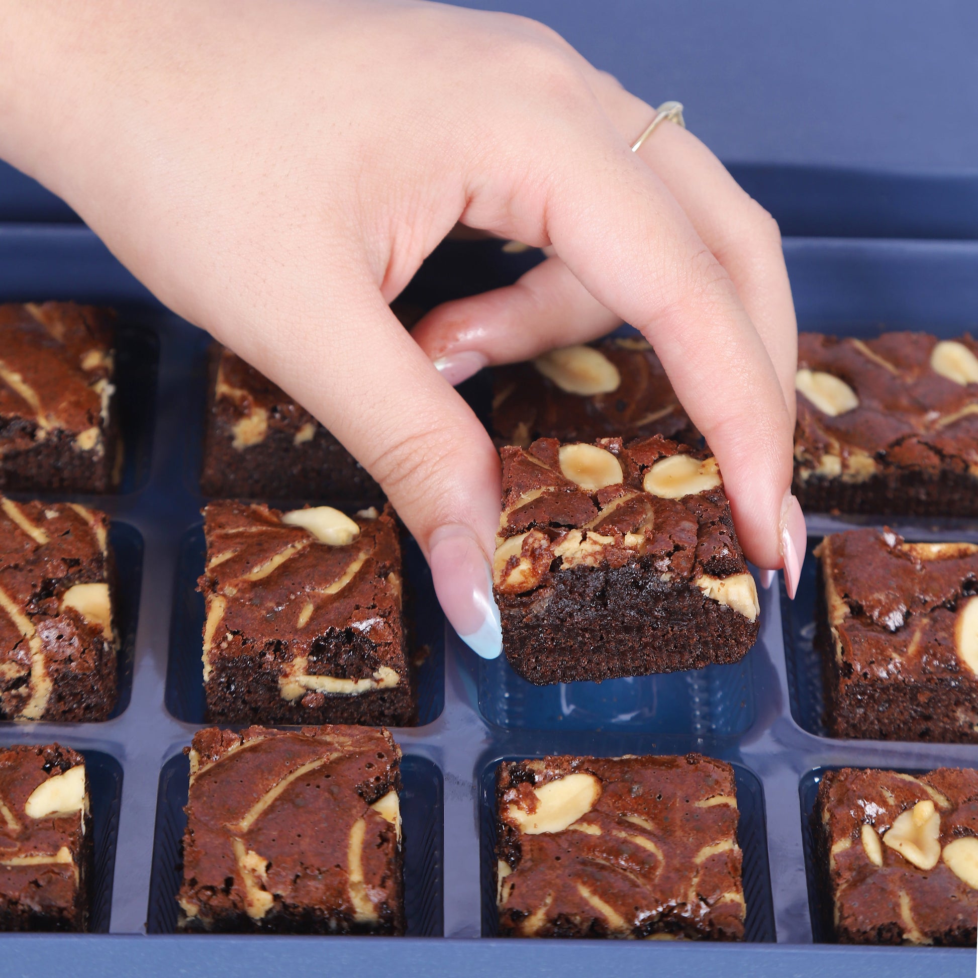 Peanut Butter Brownies - Mini Bites Brownie Darling