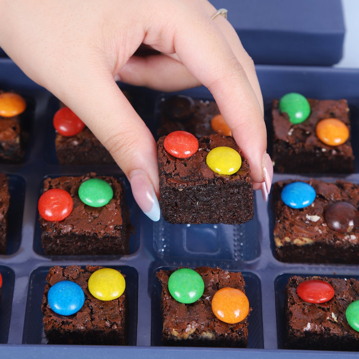 M&M's Brownies - Mini Bites Brownie Darling
