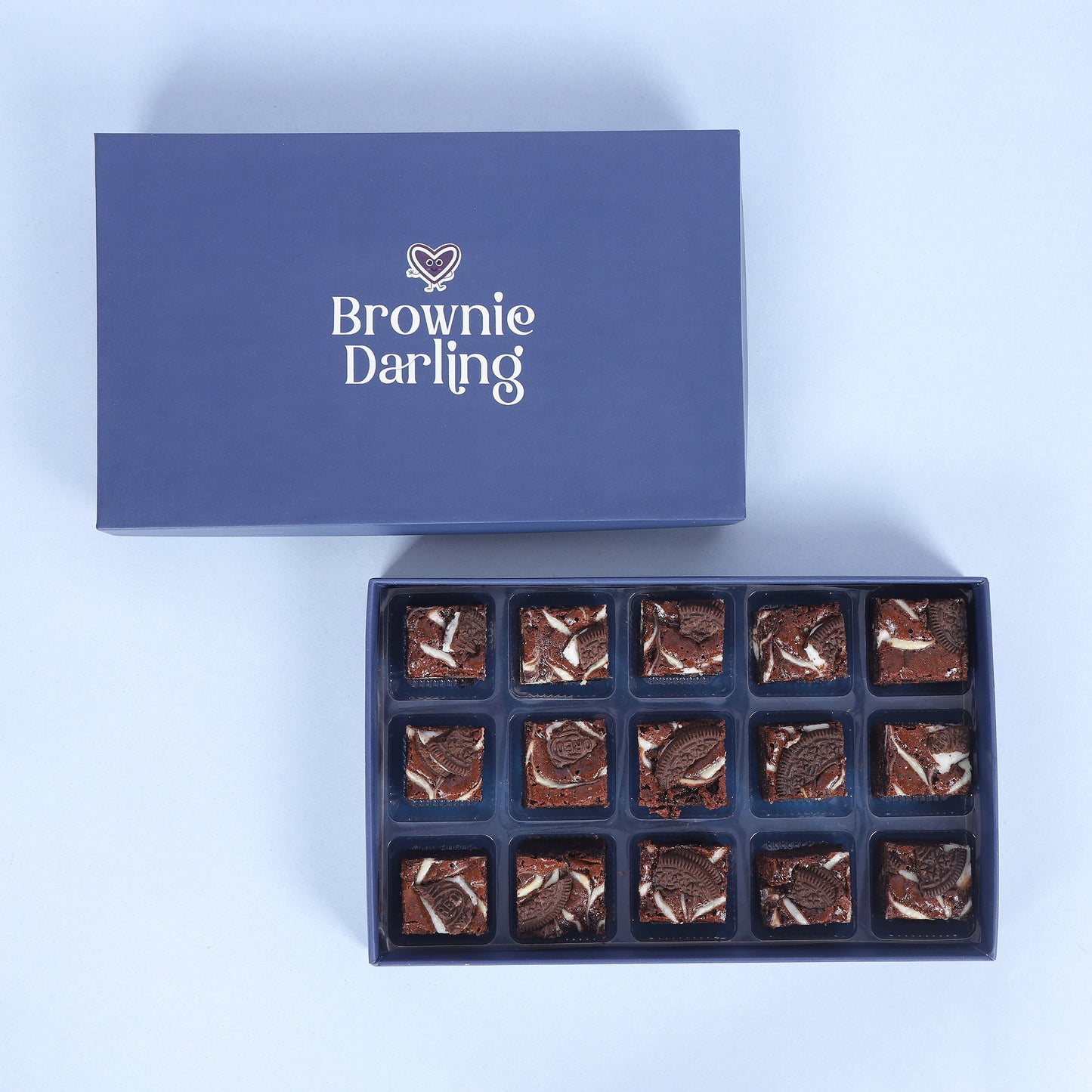 Oreo  Cheesecake Brownies - Mini Bites Brownie Darling