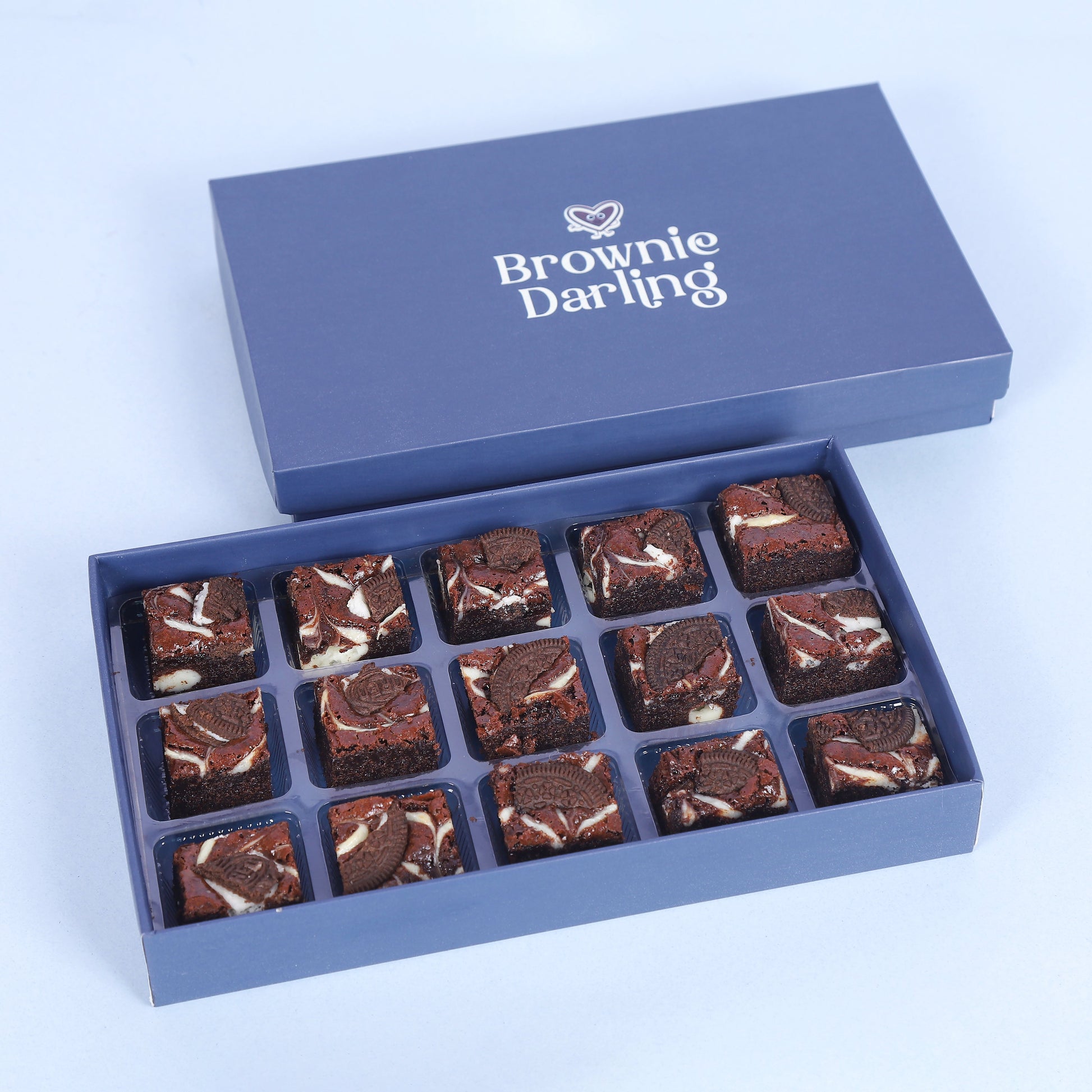 Oreo  Cheesecake Brownies - Mini Bites Brownie Darling