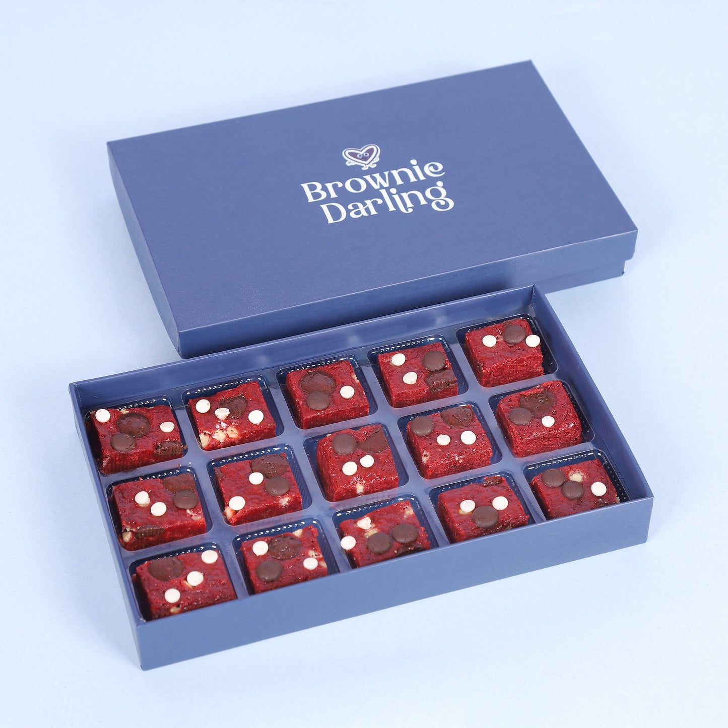 Red Velvet Brownies - Mini Bites Brownie Darling