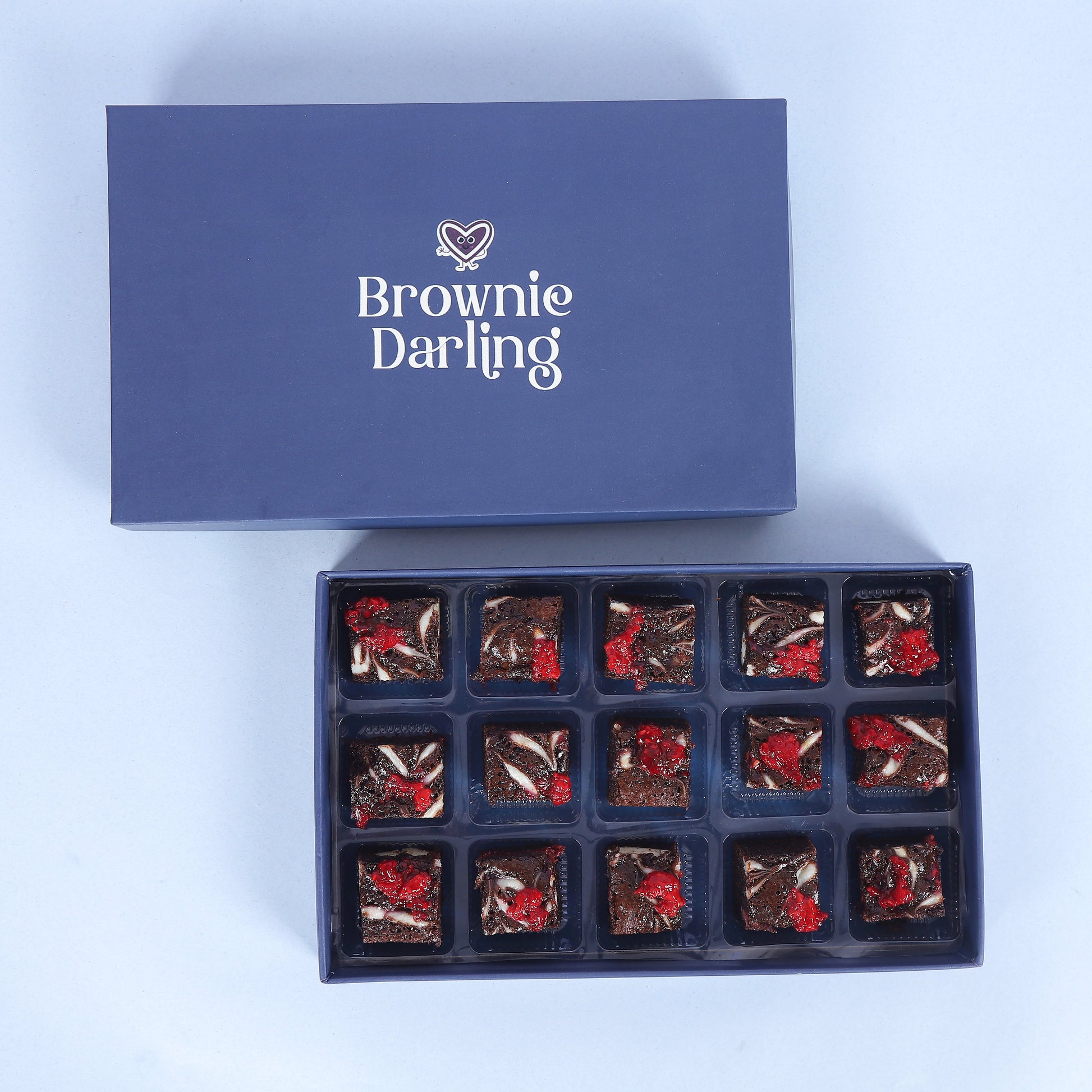 Raspberry Cheesecake Brownies - Mini Bites Brownie Darling