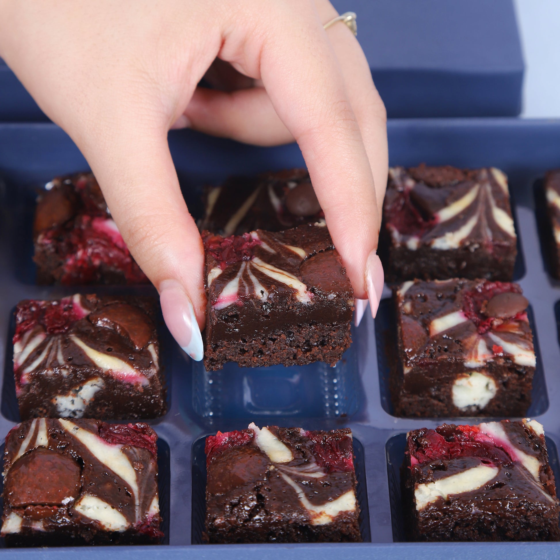 Black Forest Brownies - Mini Bites Brownie Darling