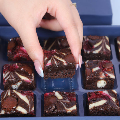Black Forest Brownies - Mini Bites Brownie Darling