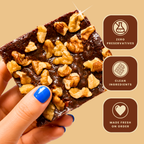 Gluten-Free Walnuts Belgian Chocolate Ragi Brownies - Mini Bites Brownie Darling