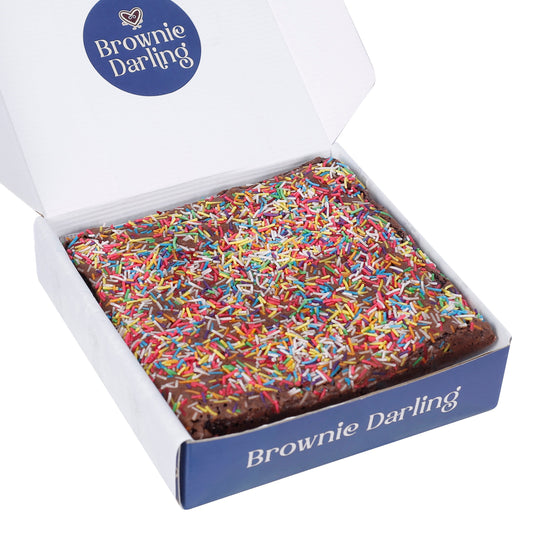 Sprinkles Brownies - Slab Brownie Darling