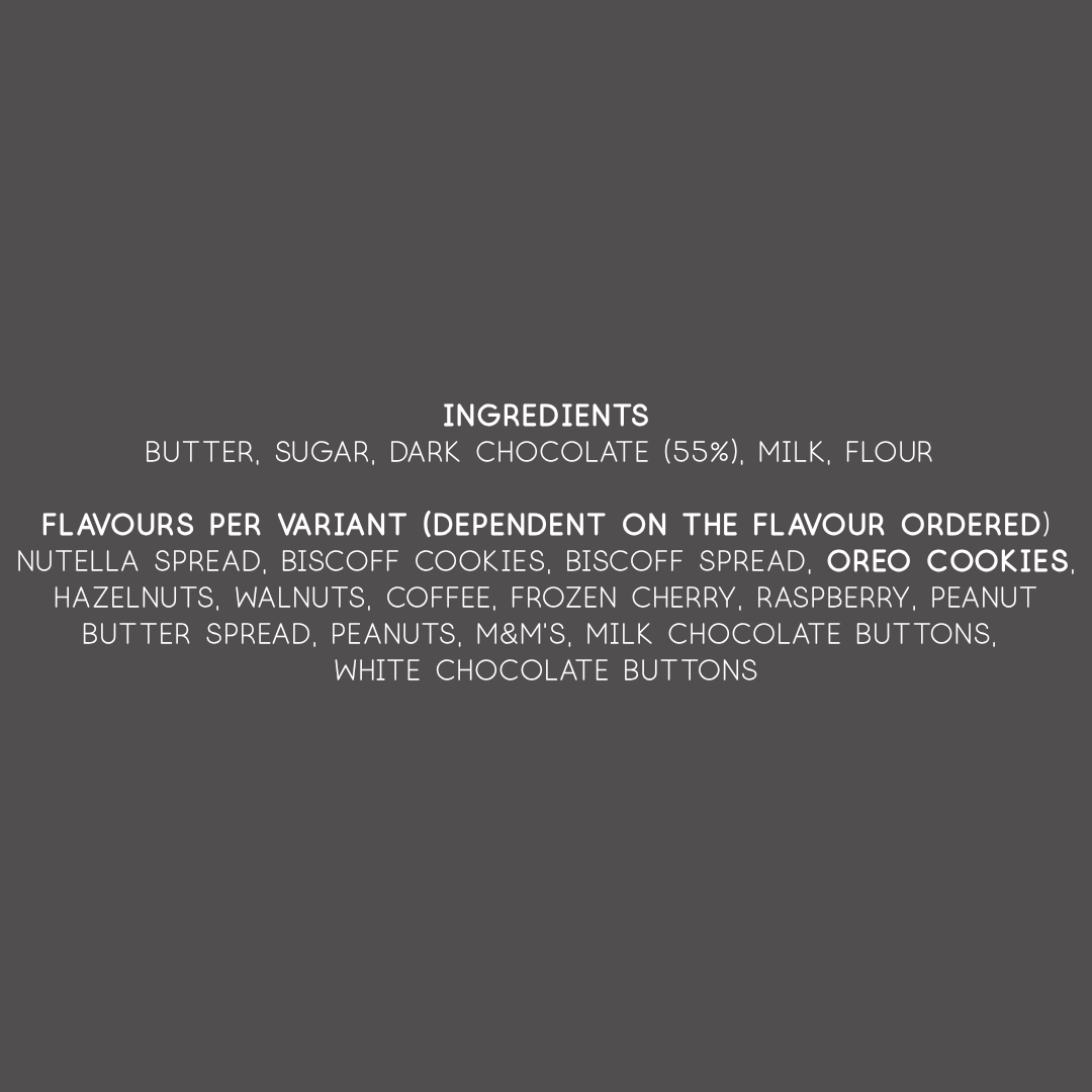 Oreo  Cheesecake Brownies - Slab Brownie Darling