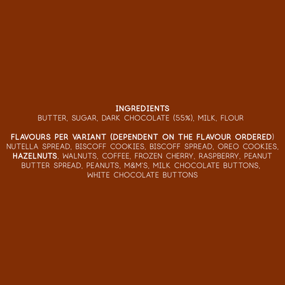 Hazelnuts Chocolate Brownie - Mini Bites Brownie Darling