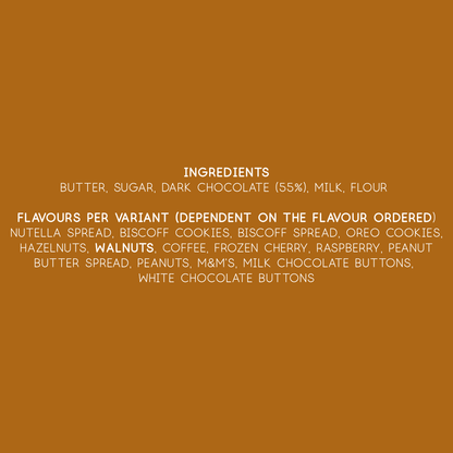 Walnuts Belgian Chocolate Brownie - Mini Bites Brownie Darling