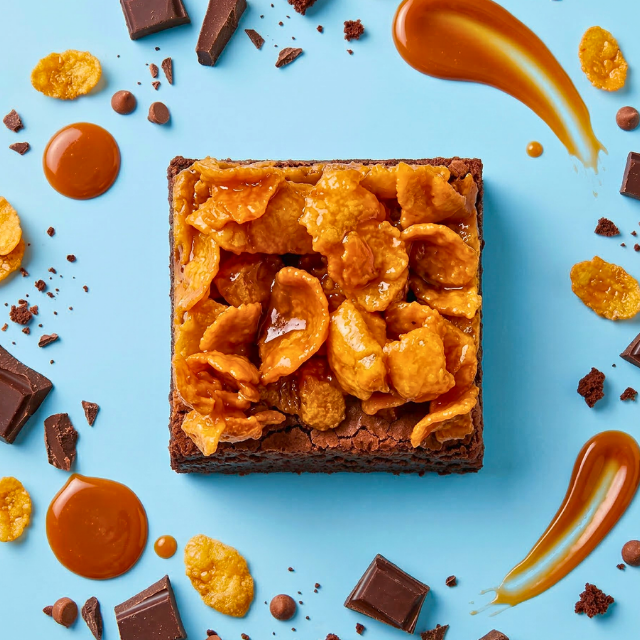 Caramel Crunch Brownies - Mini Bites Brownie Darling