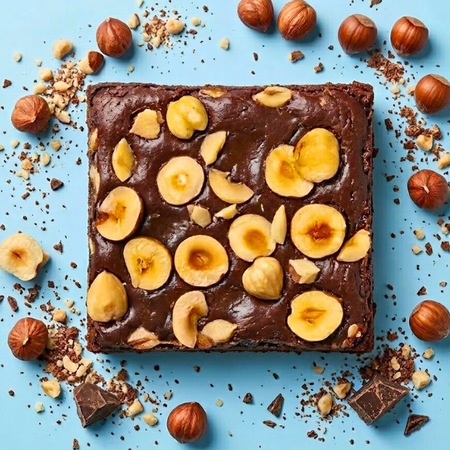 Gluten-Free Hazelnuts Belgian Chocolate Ragi Brownies - Mini Bites Brownie Darling