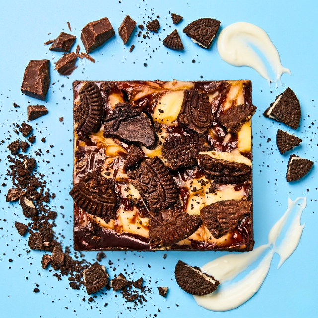 Oreo Cheesecake Brownies - Mini Bites Brownie Darling