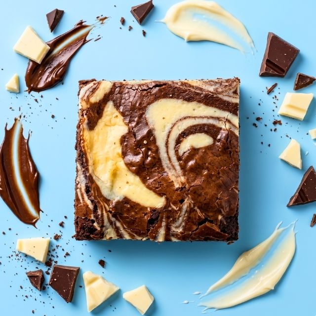 Yin-Yang Brownies - Mini Bites Brownie Darling