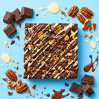 Pecan Drizzle Brownies - Mini Bites Brownie Darling