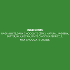 Gluten-Free Pecan Drizzle Ragi Brownies - Mini Bites Brownie Darling
